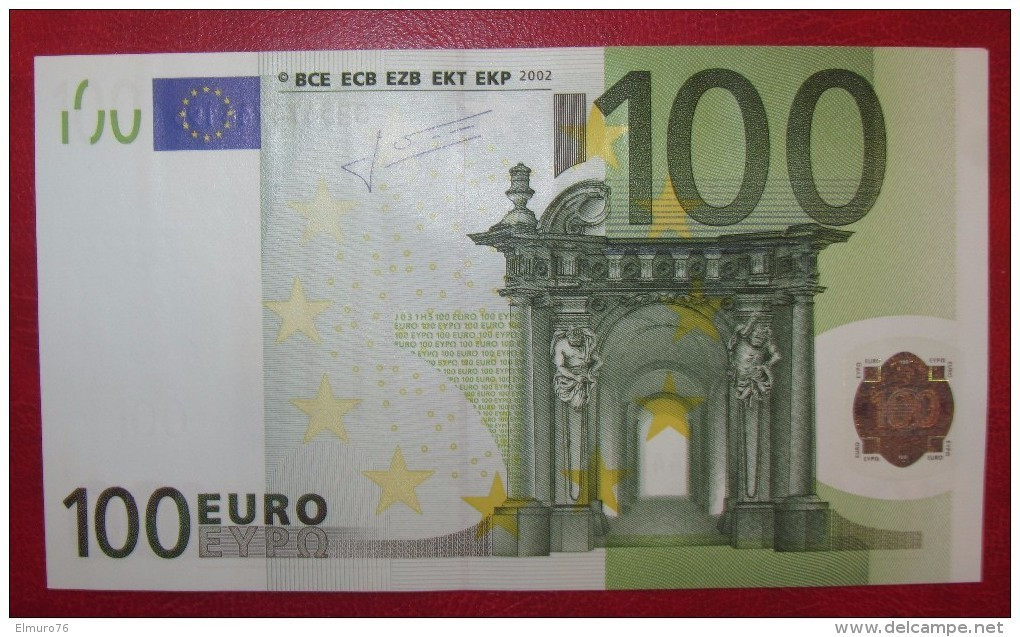 100 EURO J031H5 Italy Serie S Perfect UNC - 100 Euro