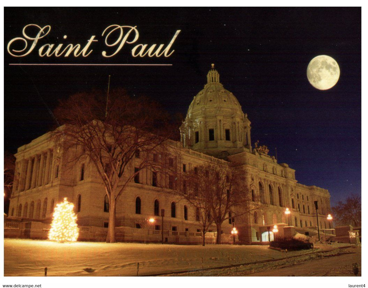 (MM 28) USA (posted To Australia) St Paul Minnesota State Capitol - St Paul