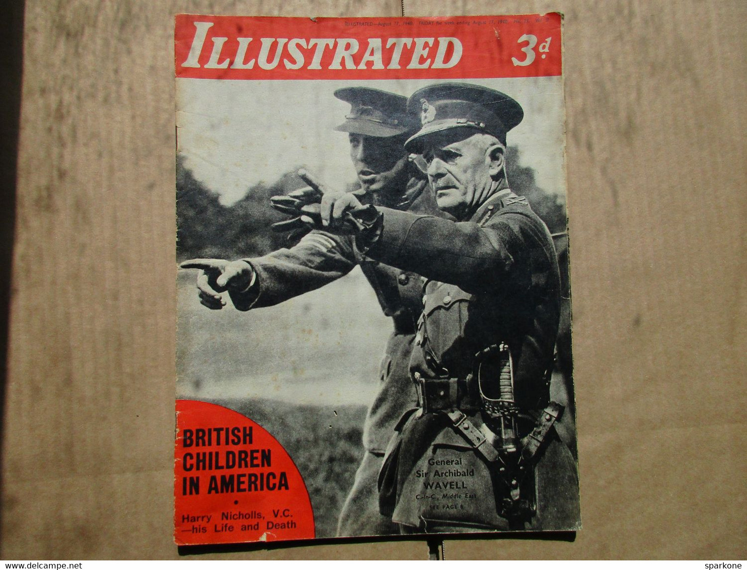 Illustrated (N° 25 - 17 August 1940) - Armée/ Guerre