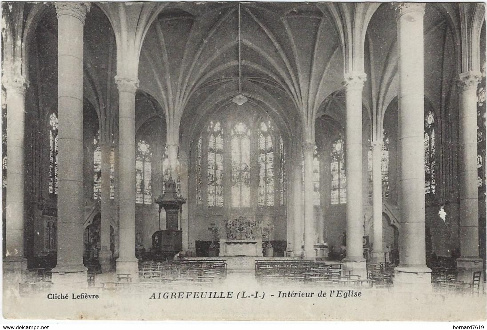 44    Aigrefeuille  Sur Maine   - Interieur De  L'eglise - Aigrefeuille-sur-Maine