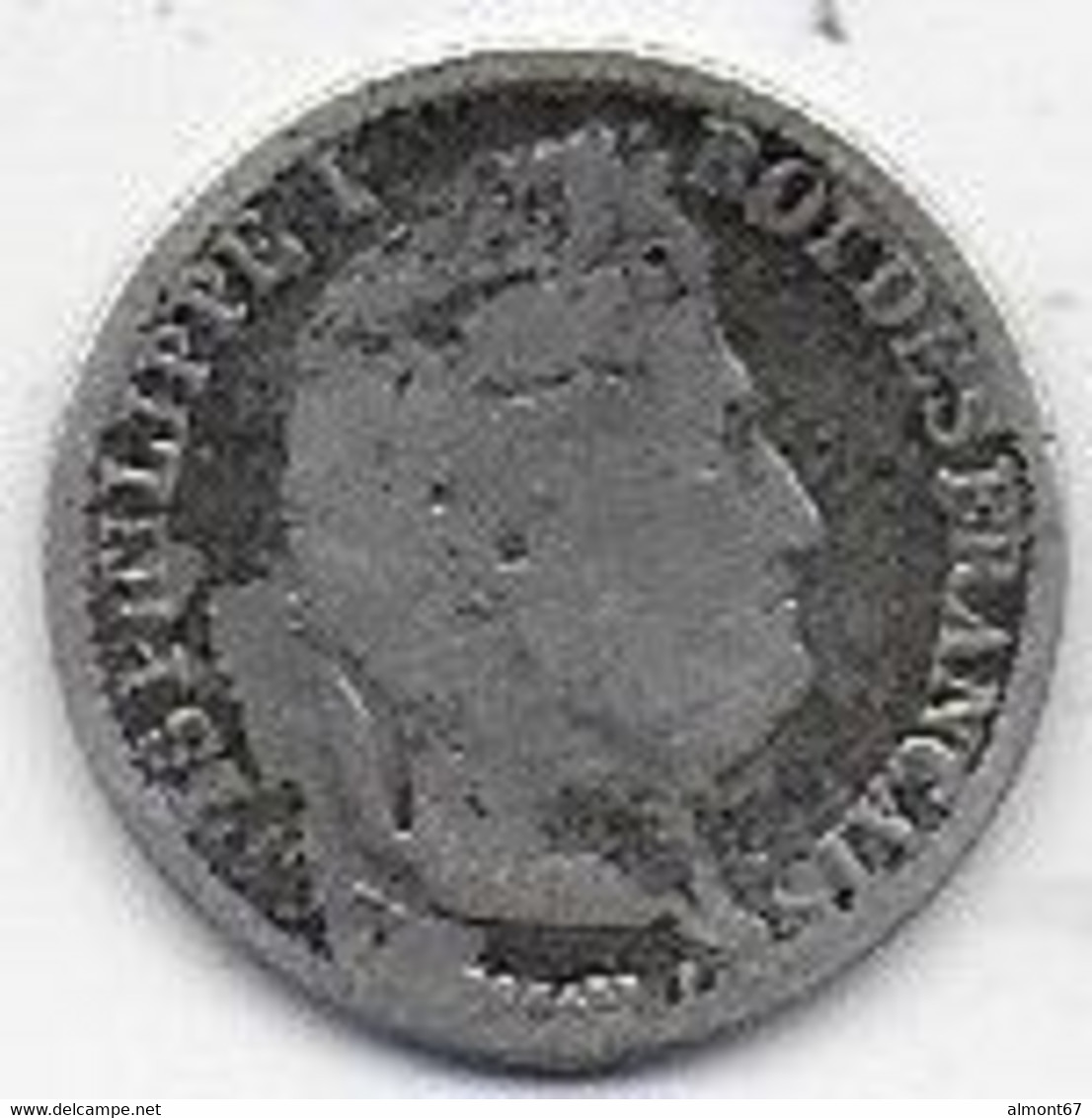 Louis Philippe I - 50 Centimes 1847A - 50 Centimes