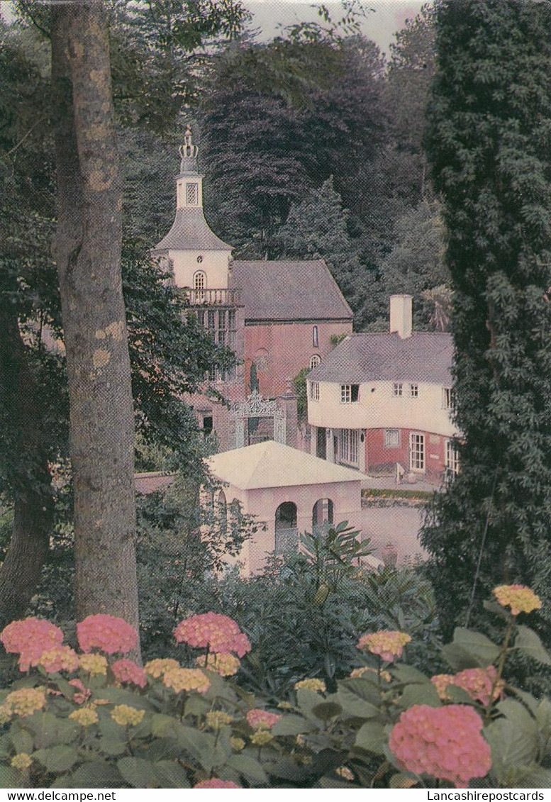 Postcard Portmeirion Town Hall And Angel My Ref B24749 - Merionethshire