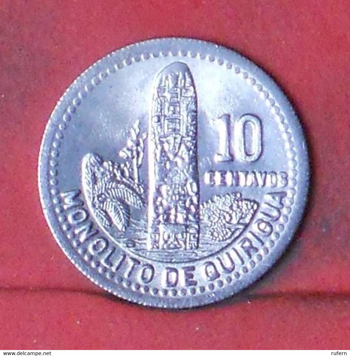 GUATEMALA 10 CENTAVOS 1994 -    KM# 277,5 - (Nº41666) - Guatemala