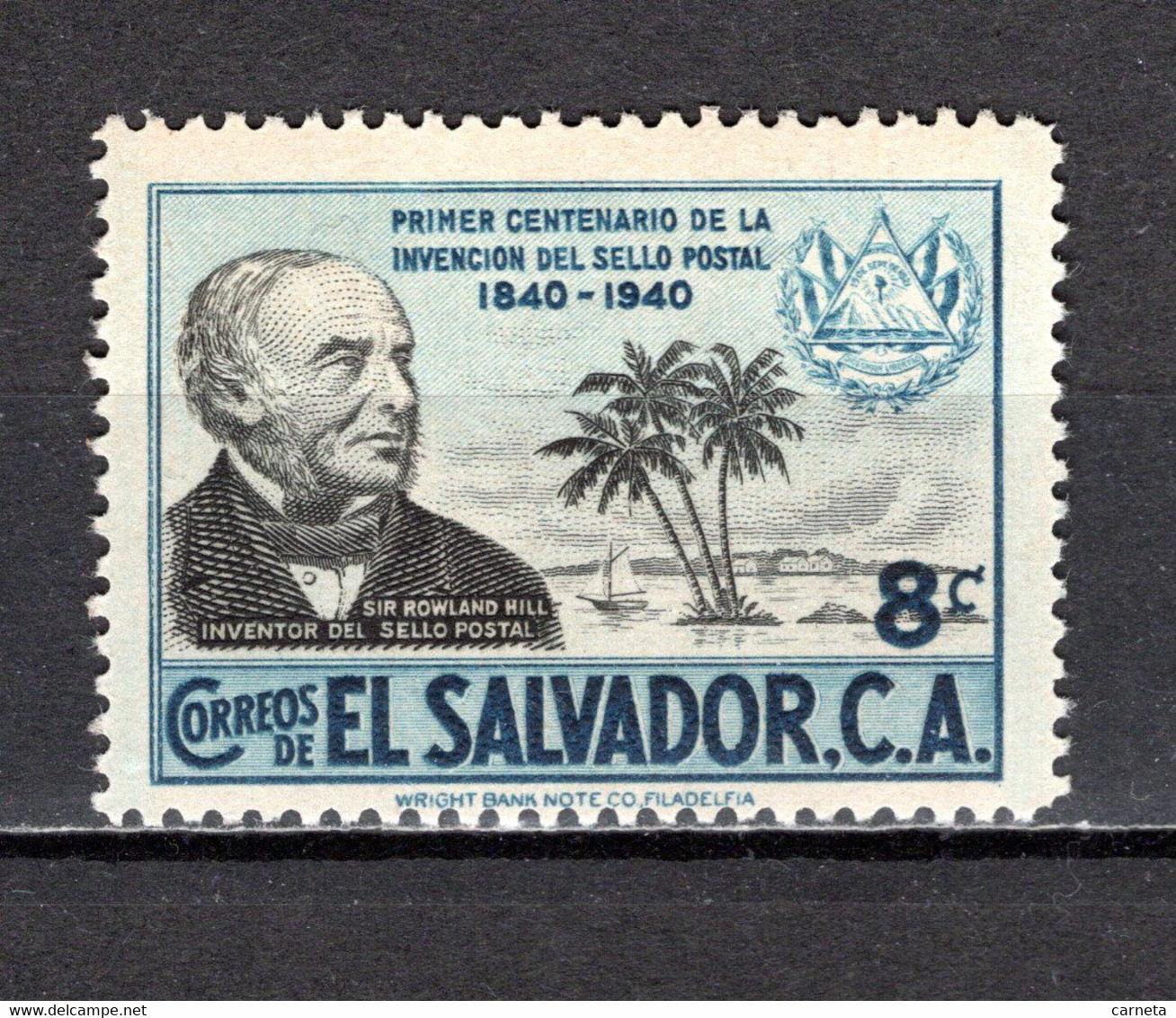 SALVADOR   N° 539    NEUF SANS CHARNIERE   COTE 12.50€   ROWLAND HILL - El Salvador