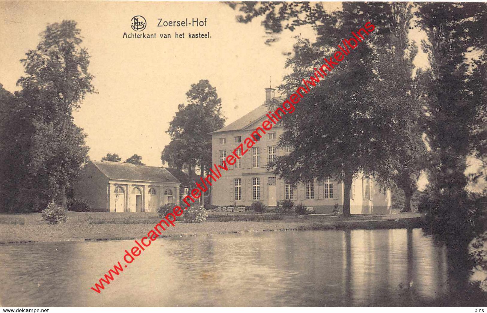 Zoersel-Hof - Achterkant Van Het Kasteel - Zoersel - Zörsel