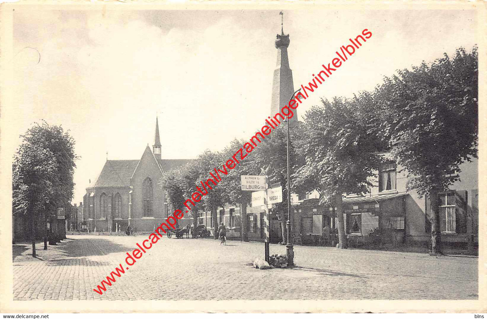 Belgische Kerk En Singel - Baarle-Nassau Baarle Hertog - Baarle-Hertog