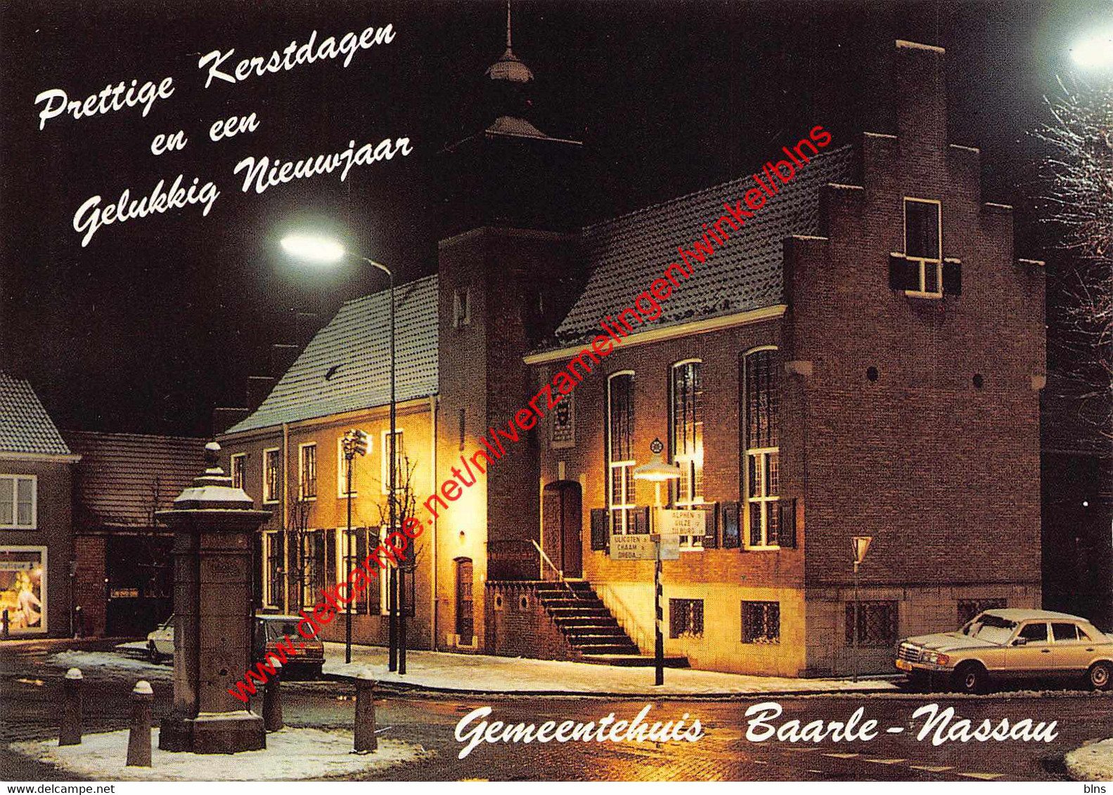 Gemeentehuis Baarle-Nassau - Kerstwensen - Baarle-Nassau Baarle Hertog - Baarle-Hertog