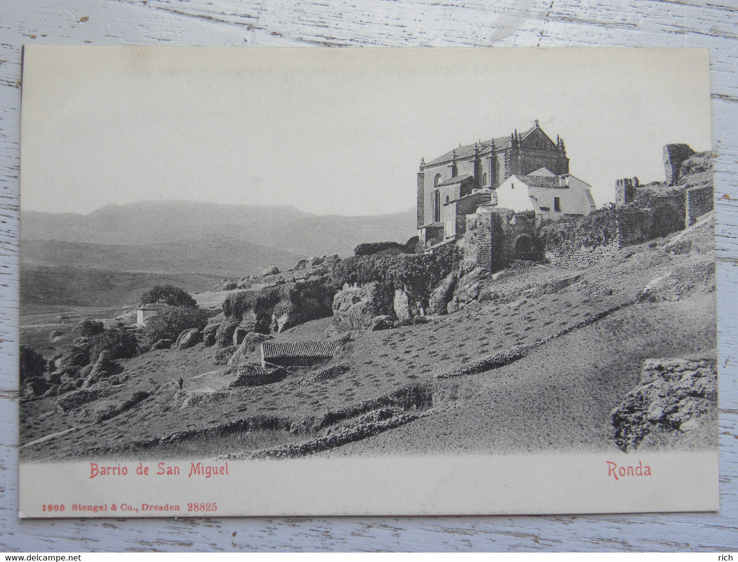 CPA ESPAGNE - Ronda - Barrio De San Miguel - Sonstige & Ohne Zuordnung