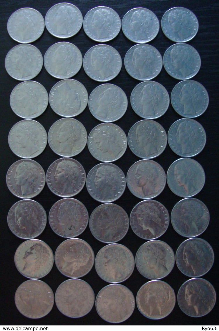 166 Monnaies D'Italie - Autres & Non Classés