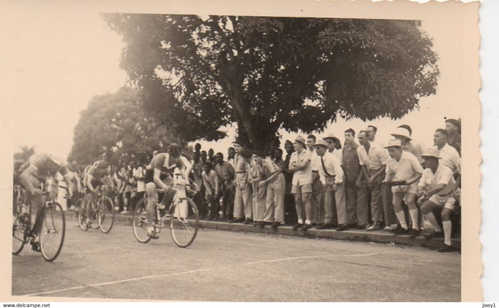 Photo Course De Vélos En Afrique Années 50,format 6/8 - Cyclisme