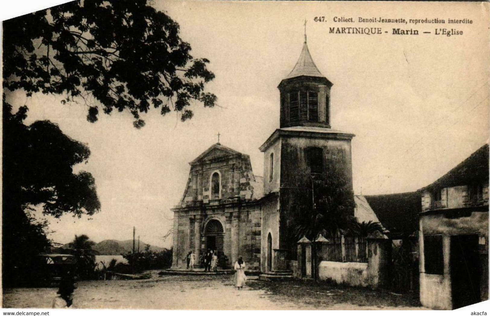 CPA AK Martinique. Marin. Église (625321) - Le Marin