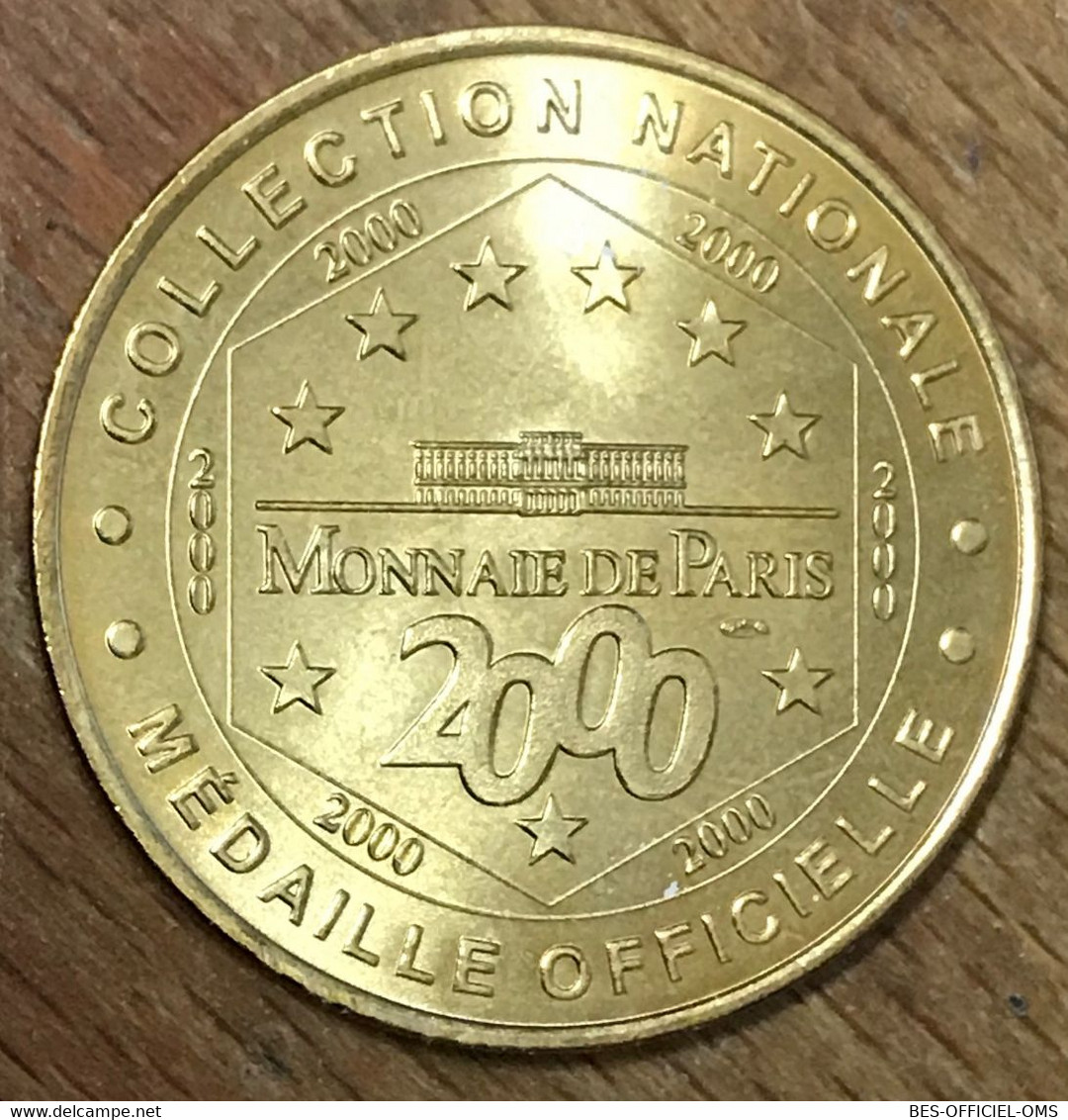 91 ÉVRY CATHÉDRALE DE LA RÉSURRECTION MDP 2000 MÉDAILLE SOUVENIR MONNAIE DE PARIS JETON TOURISTIQUE MEDALS TOKENS COINS - 2000