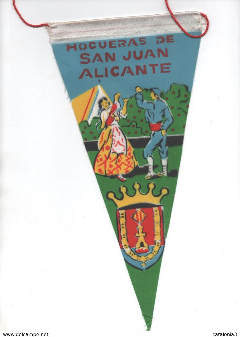 BANDERIN # Alicante - Hogueras De San Juan - Ecussons Tissu