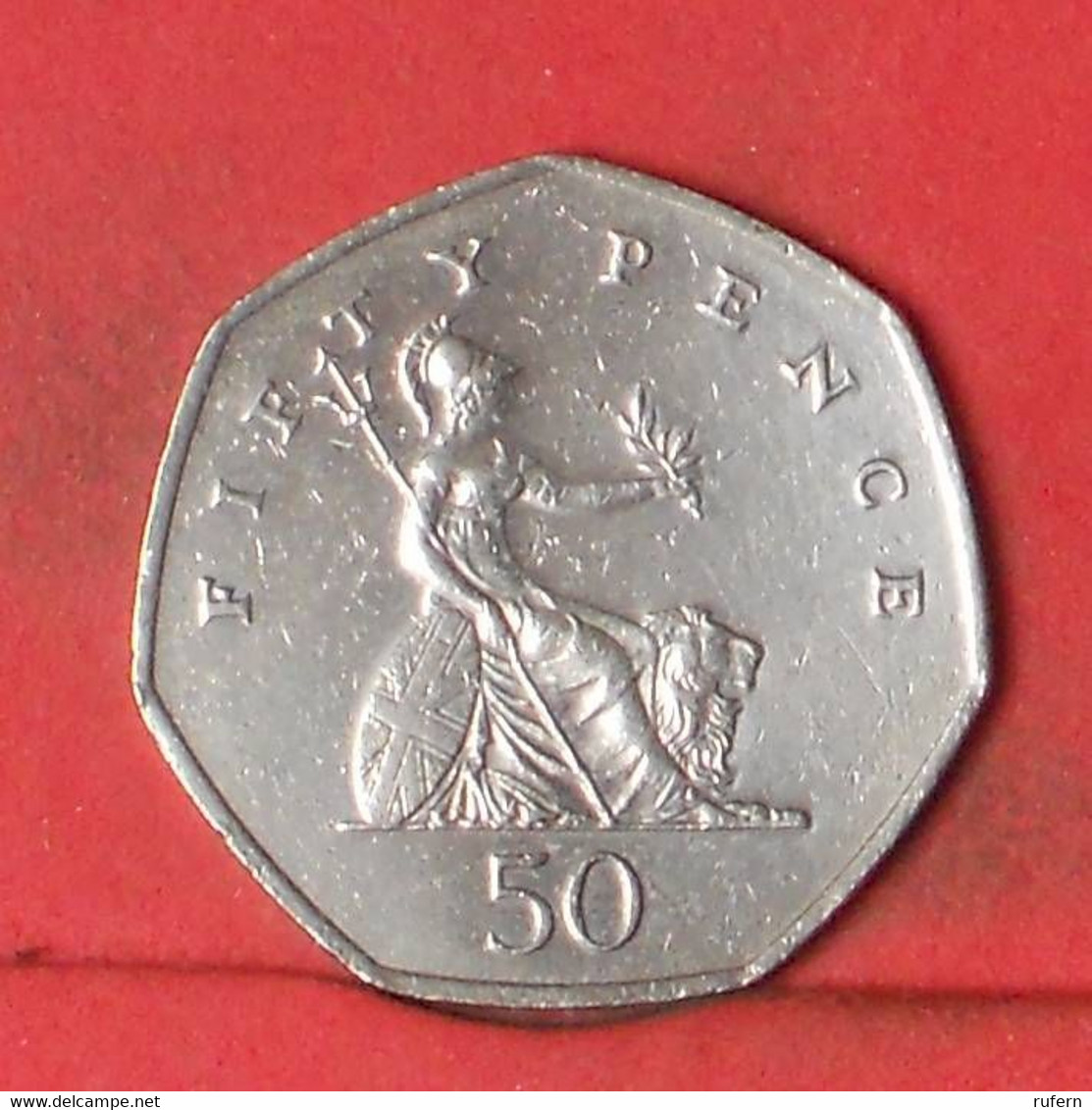 GREAT BRITAIN 50 PENCES 1997 -    KM# 940,2 - (Nº41733) - 50 Pence