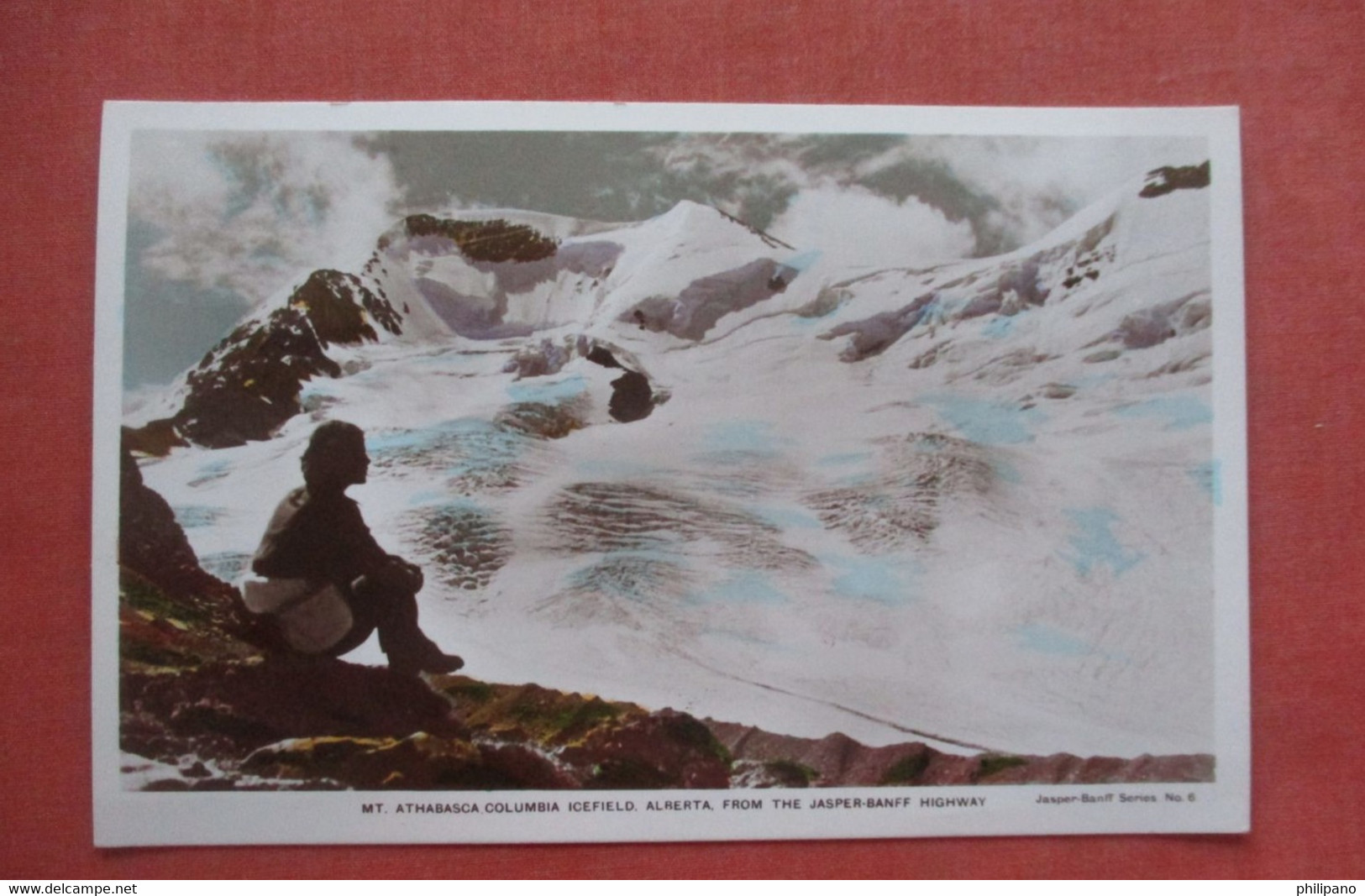 RPPC      Mt.   Athabasca Falls Columbia Icefield      Alberta > Lake Louise     Ref 4835 - Lac Louise