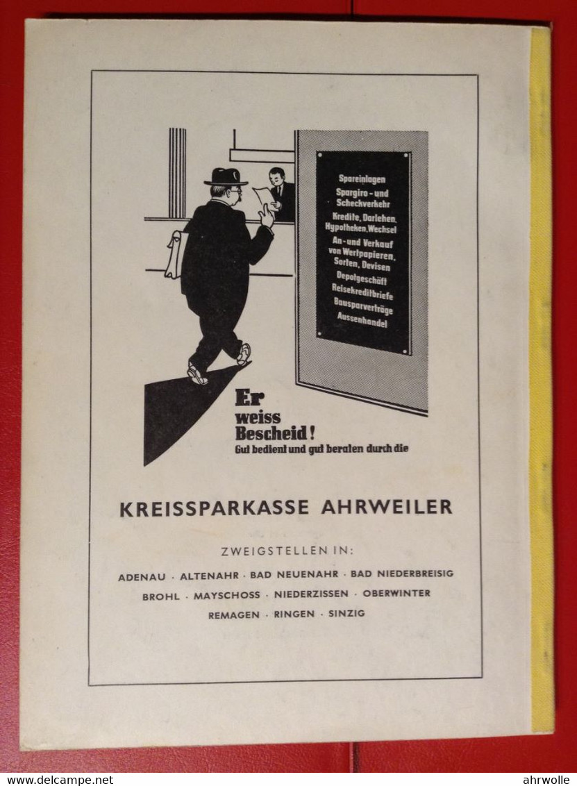 Heimatjahrbuch Kreis Ahrweiler 1963 Ahr - Calendarios
