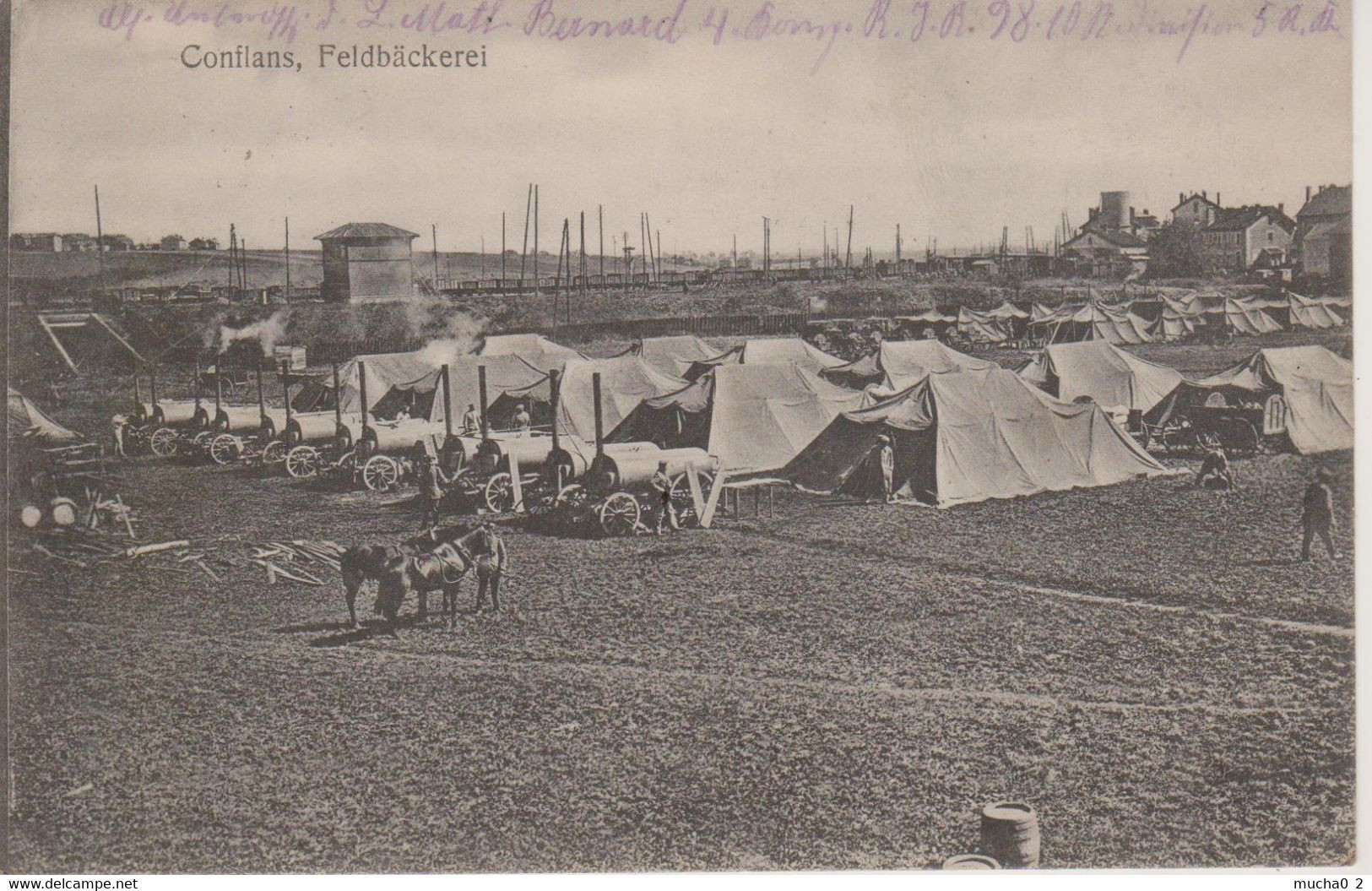 54 - CONFLANS - BOULANGERIE MILITAIRE ALLEMANDE - Otros & Sin Clasificación