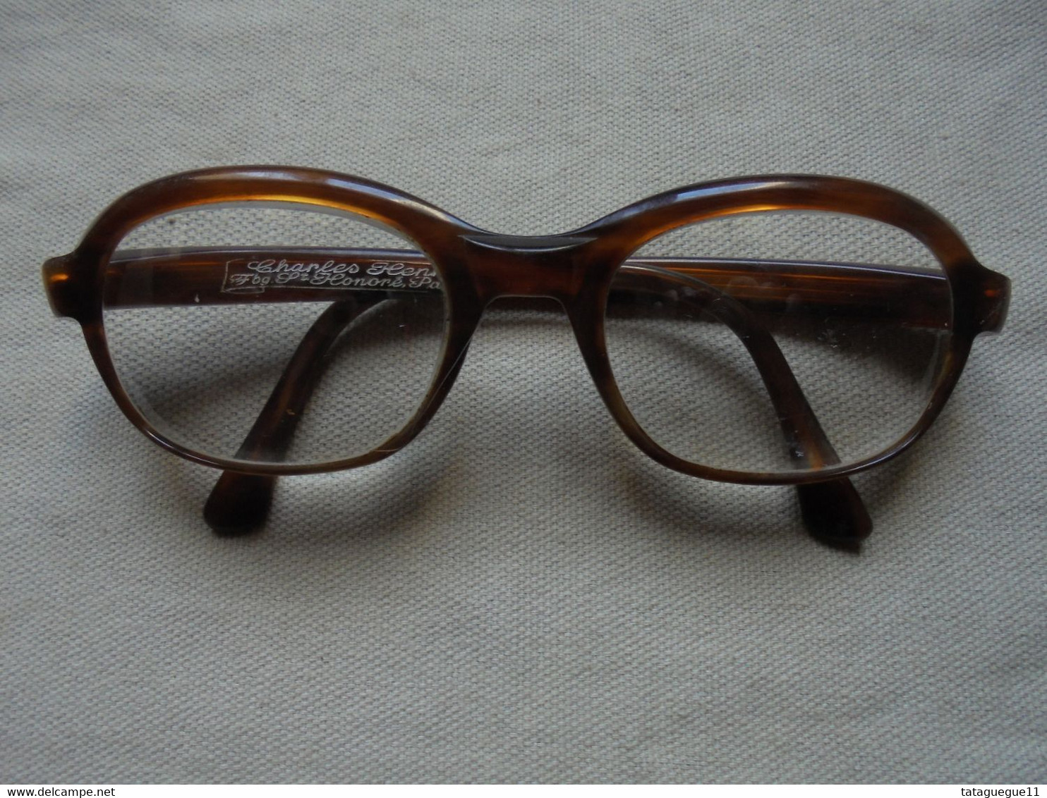 Vintage - Paire De Lunettes De Vue Charles Henry Faubourg St Honorè Paris Femme - Glasses