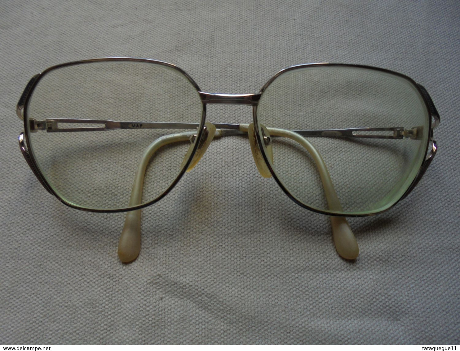 Vintage - Paire De Lunettes De Vue Map Pour Femme - Brillen