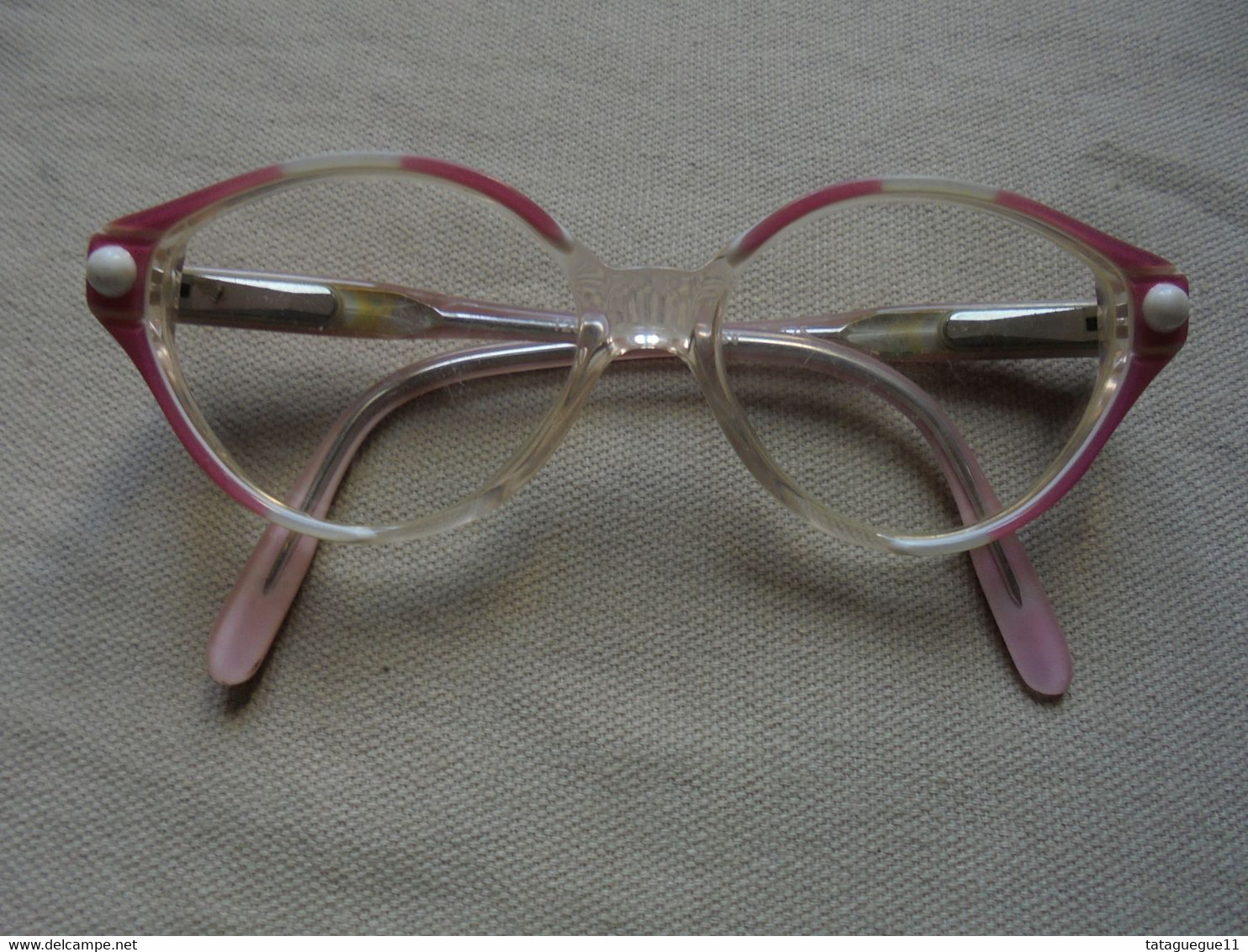 Vintage - Paire De Lunettes De Vue Kickers/Frame France Pour Enfant/fillette - Lunettes