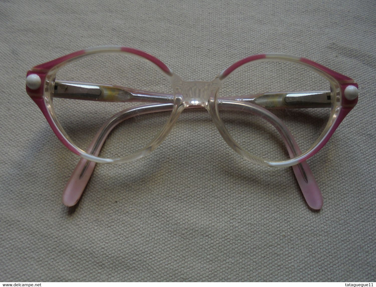 Vintage - Paire De Lunettes De Vue Kickers/Frame France Pour Enfant/fillette - Glasses