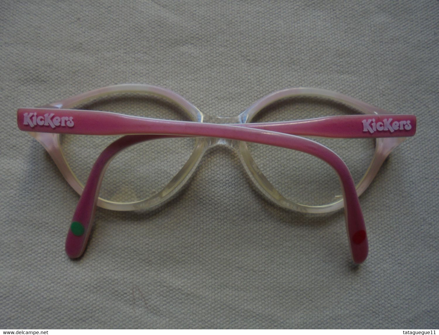 Vintage - Paire de lunettes de vue Kickers/Frame France pour enfant/fillette