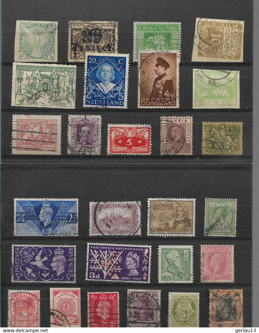 LOT   50 TIMBRES - Lots & Kiloware (mixtures) - Max. 999 Stamps