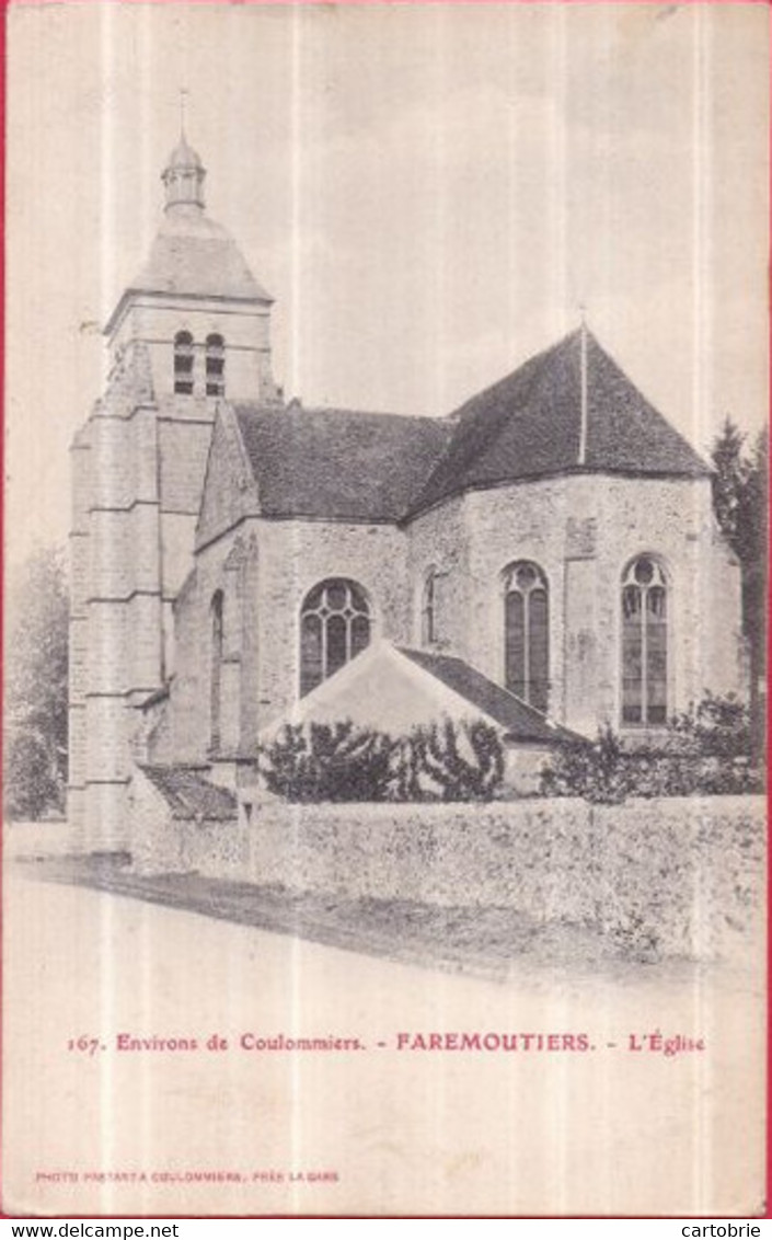 Dépt 77 - FAREMOUTIERS - L'Église - (Photo PASTANT, N° 167) - Environs De Coulommiers - Faremoutiers