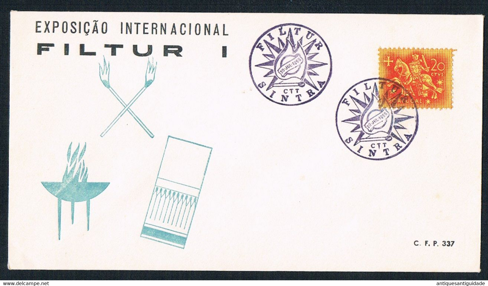 FDC - 1968 - Portugal - Sintra - Filtur I International Exhibition - FDC