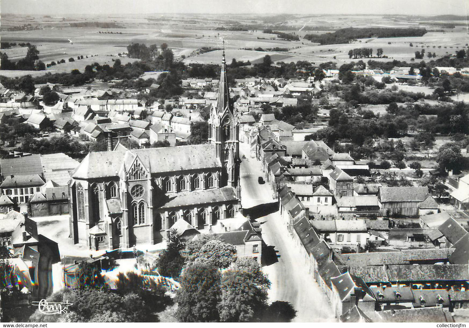 / CPSM FRANCE 80 "Vignacourt, L'église " - Vignacourt