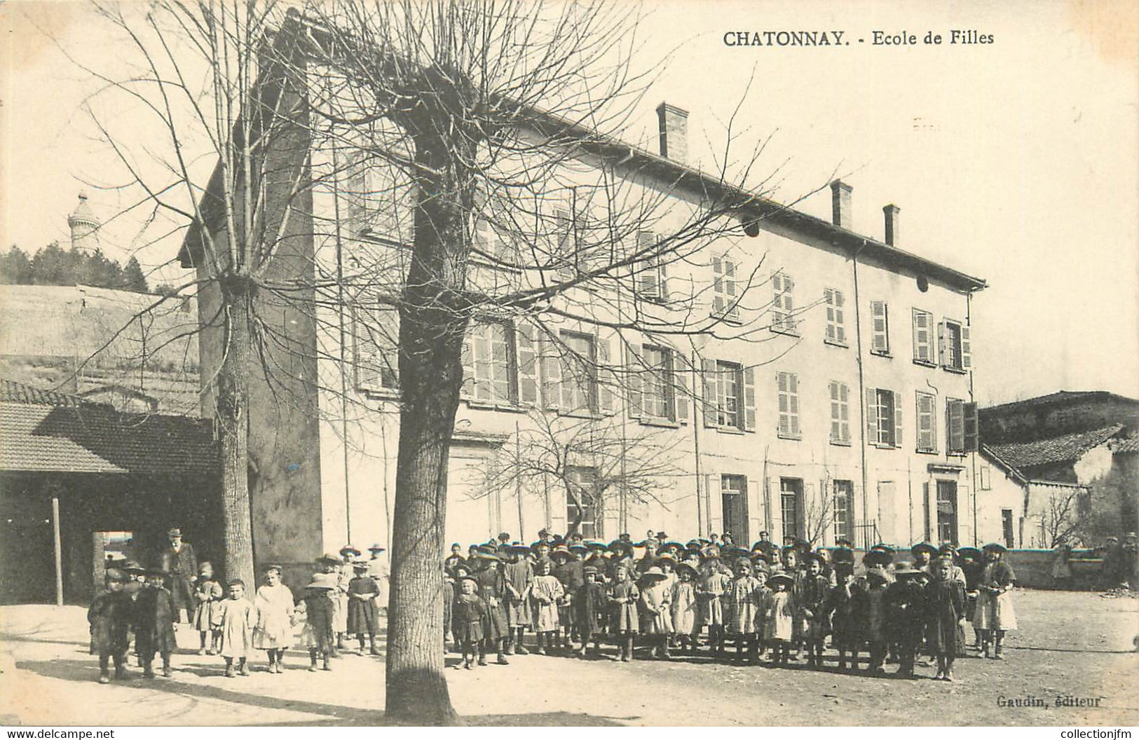 / CPA FRANCE 38 "Chatonnay, école De Filles" - Châtonnay