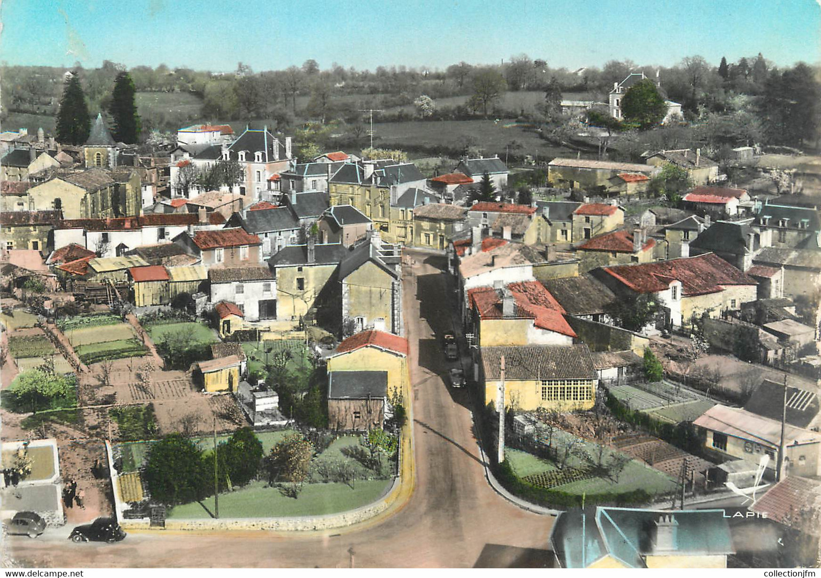 / CPSM FRANCE 79 "Mazières En Gatine, Vue Générale " - Mazieres En Gatine