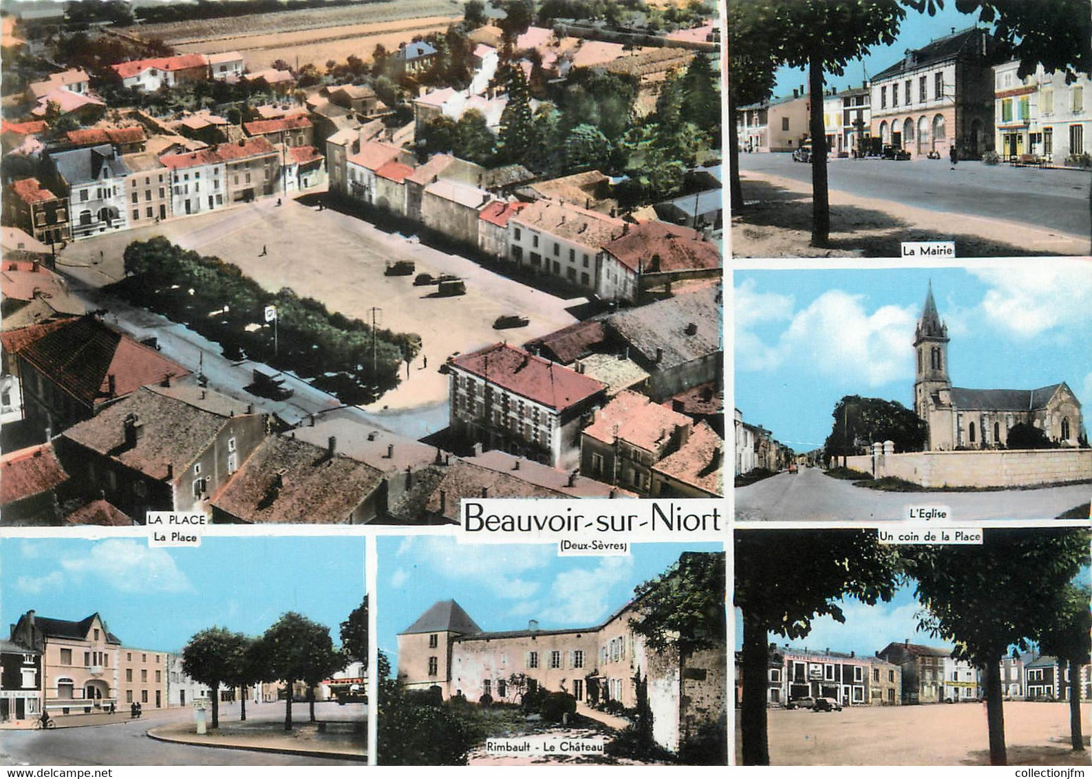 / CPSM FRANCE 79 " Beauvoir Sur Niort" - Beauvoir Sur Niort