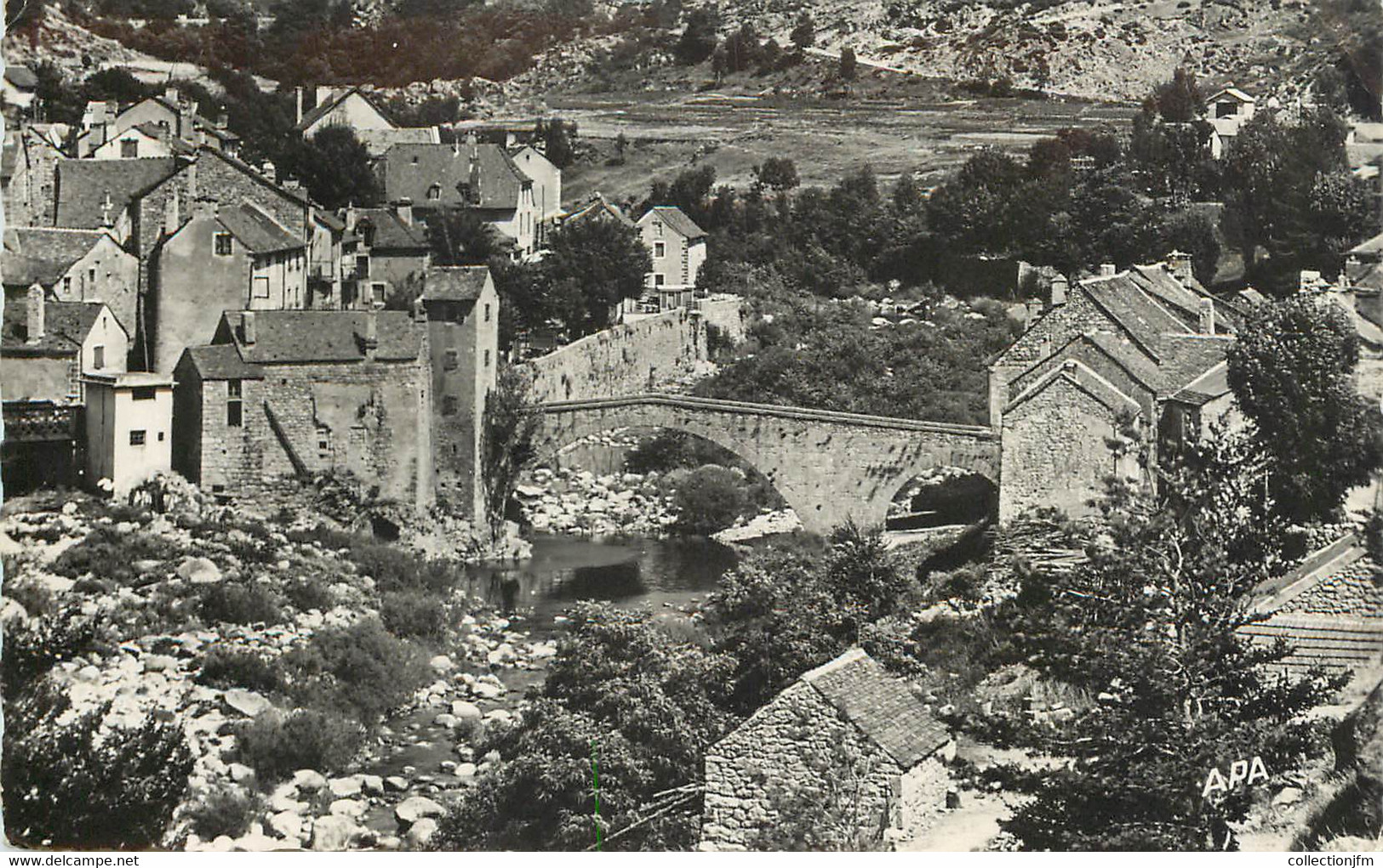 .CPSM FRANCE  48 "Pont De Montvert, Vue Générale" - Le Pont De Montvert