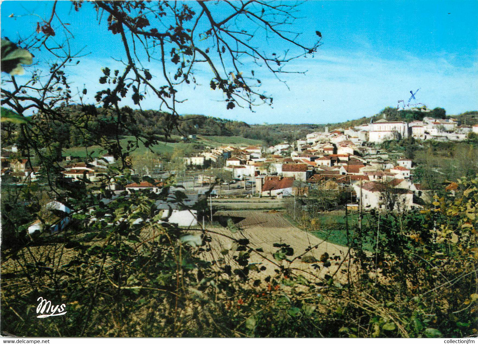 / CPSM FRANCE 82 "Montaigu De Quercy, Vue Générale" - Montaigu De Quercy