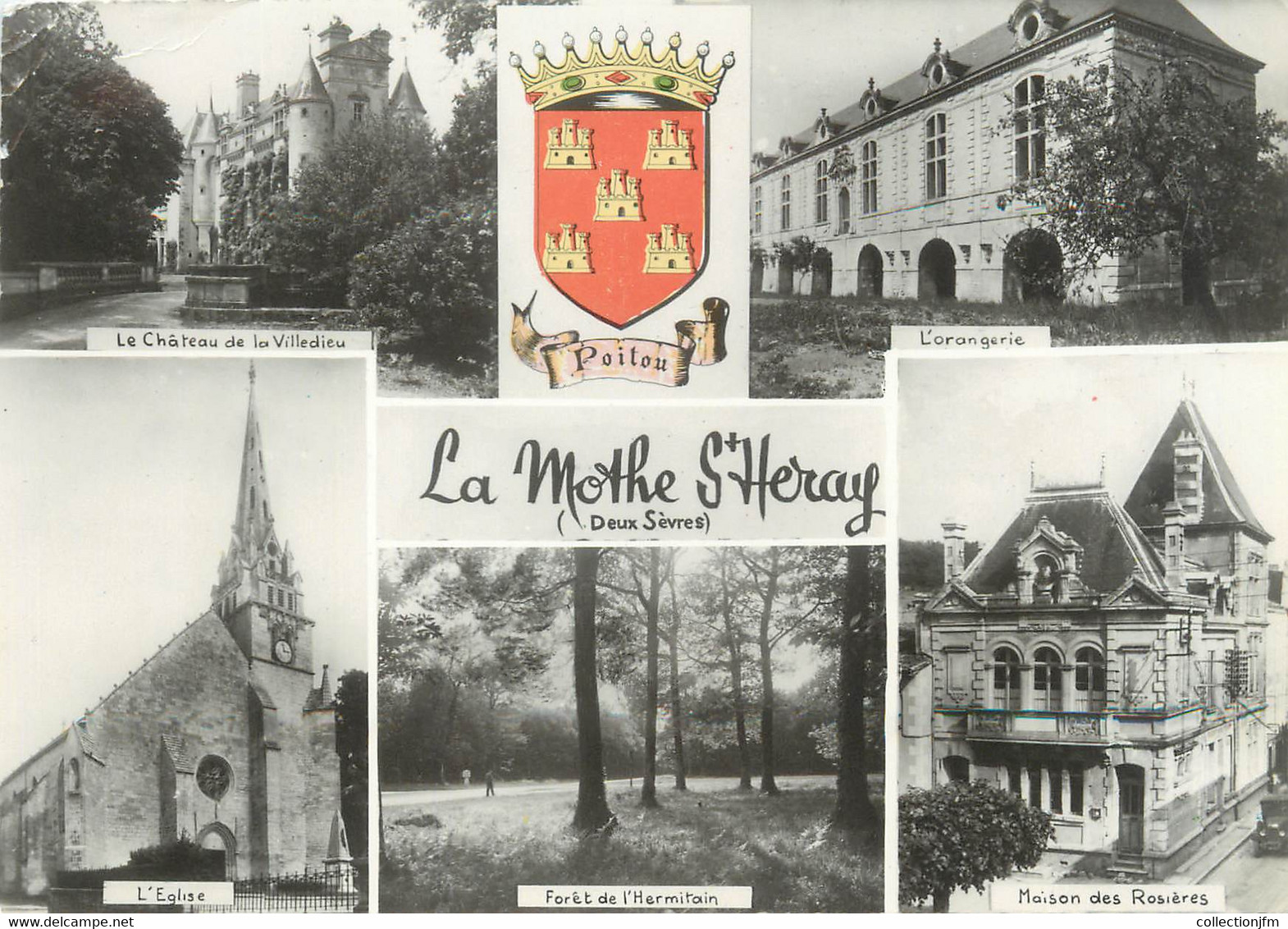 / CPSM FRANCE 79 "La Mothe Saint Heray " - La Mothe Saint Heray