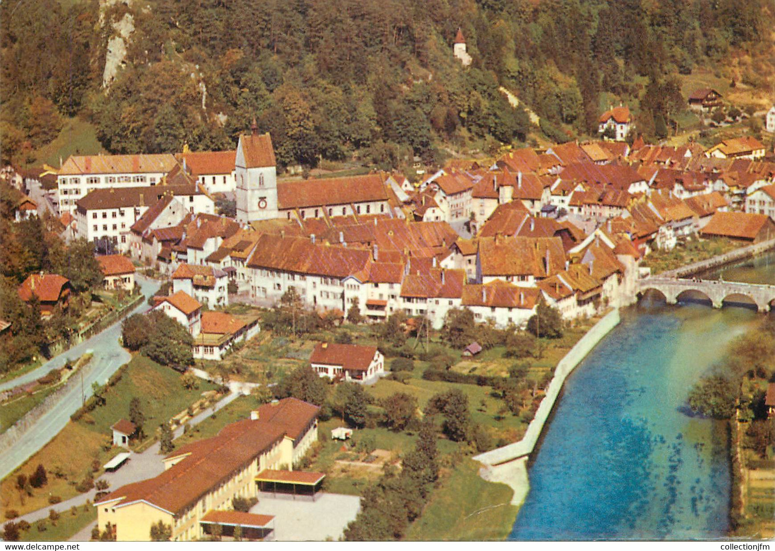 CPSM  SUISSE "Saint Ursanne" - Saint-Ursanne