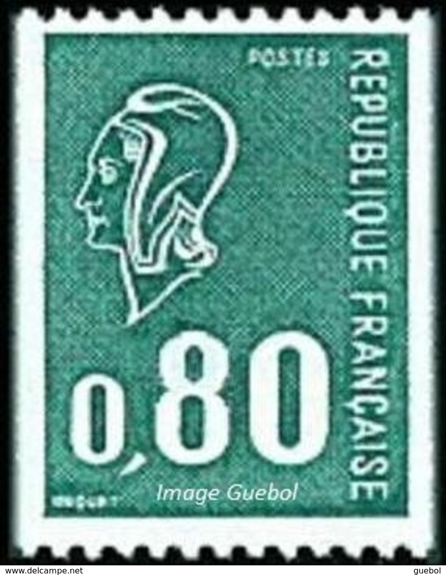 France Marianne De Béquet N° 1894 ** Roulette Le 0f80 Vert - 1971-1976 Marianna Di Béquet