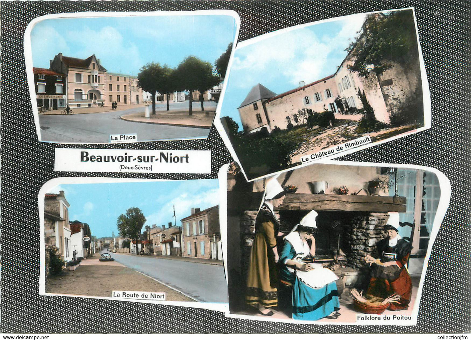 / CPSM FRANCE 79 "Beauvoir Sur Niort" - Beauvoir Sur Niort