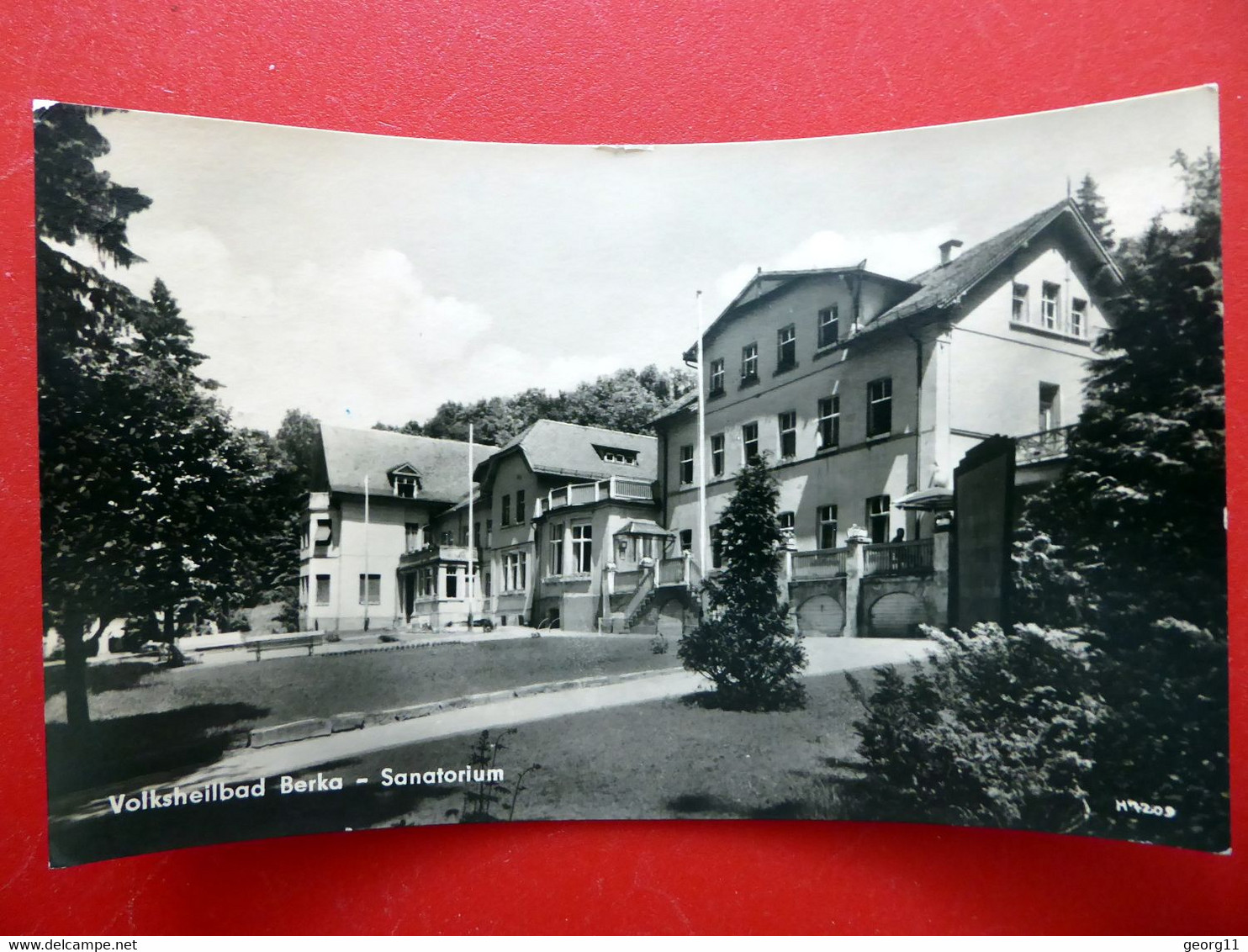 Bad Berka -  Volksheilbad 1962 - Sanatorium - Kleinformat - Echt Foto - Bad Berka