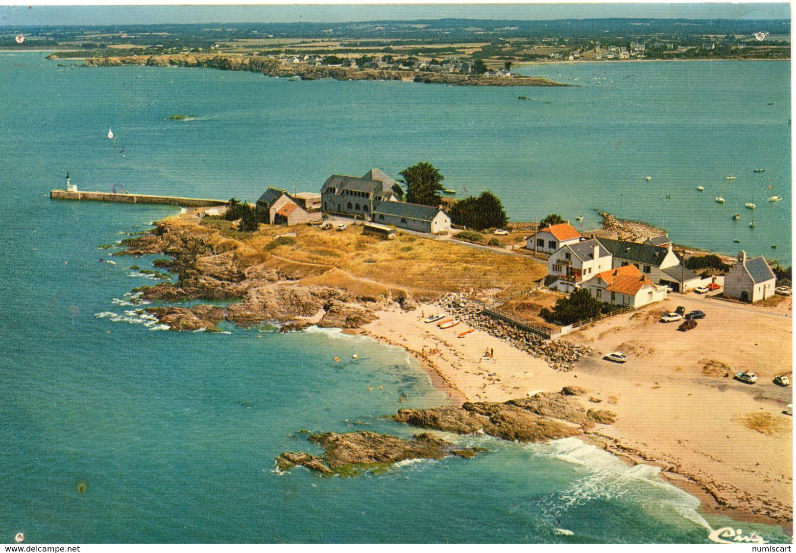 Quimiac La Pointe La Phare De Merquel La Plage De Sorlock - Mesquer Quimiac