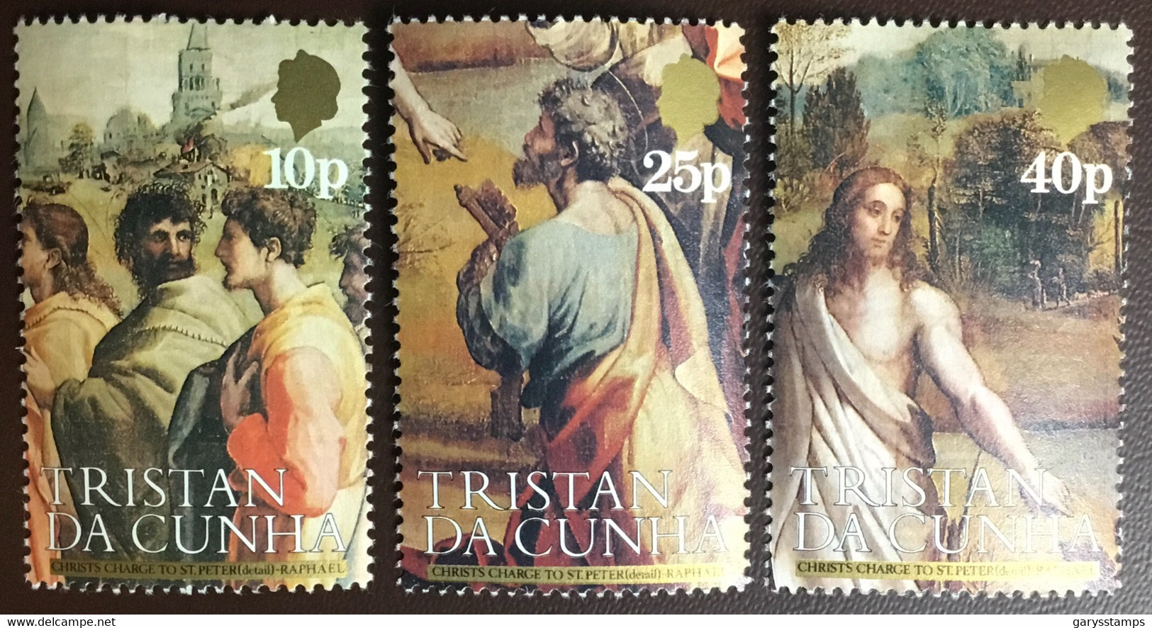 Tristan Da Cunha 1983 Raphael Anniversary MNH - Tristan Da Cunha