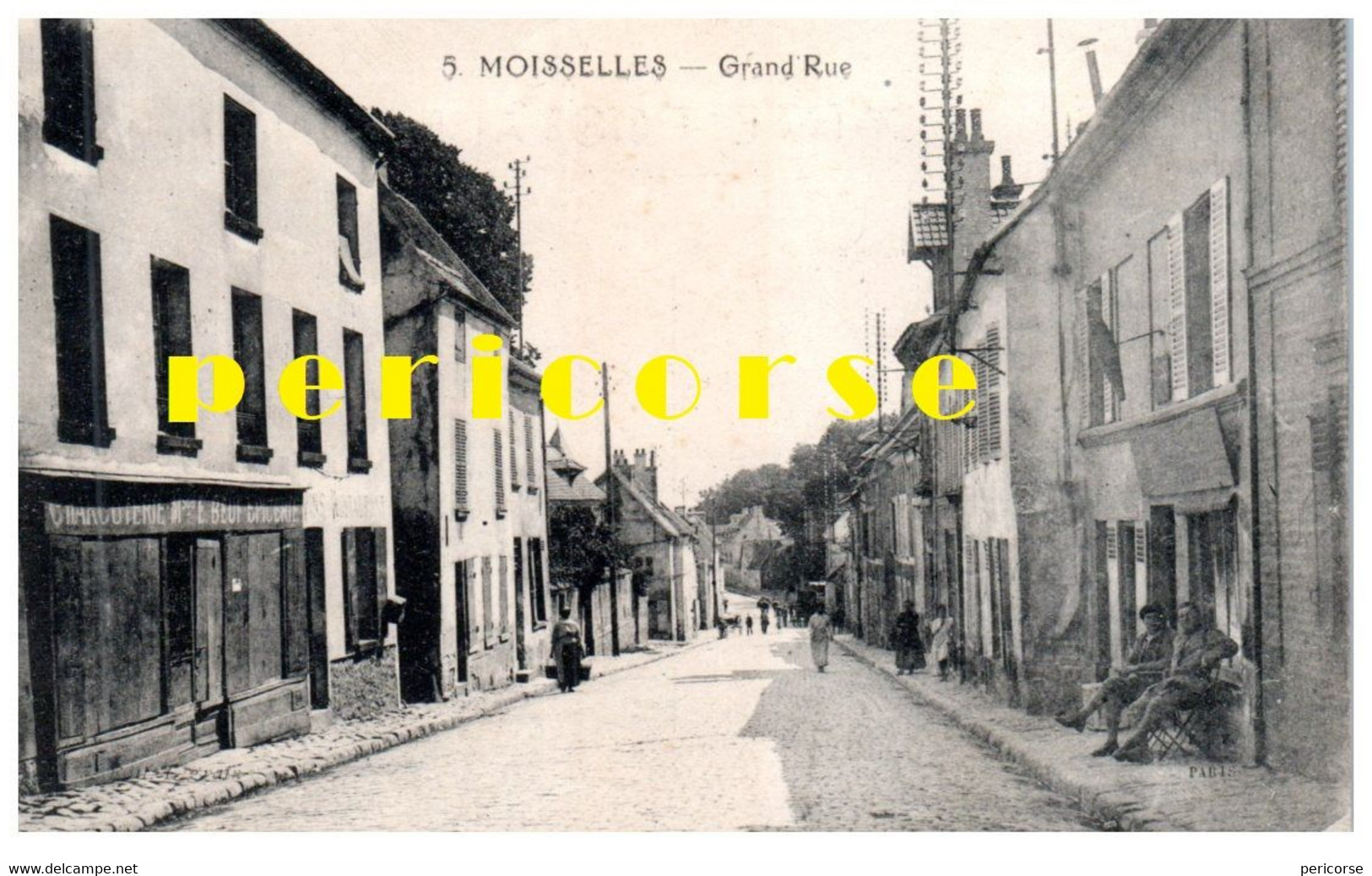 95  Moisselles   Charcuterie Epicerie Grande Rue - Moisselles