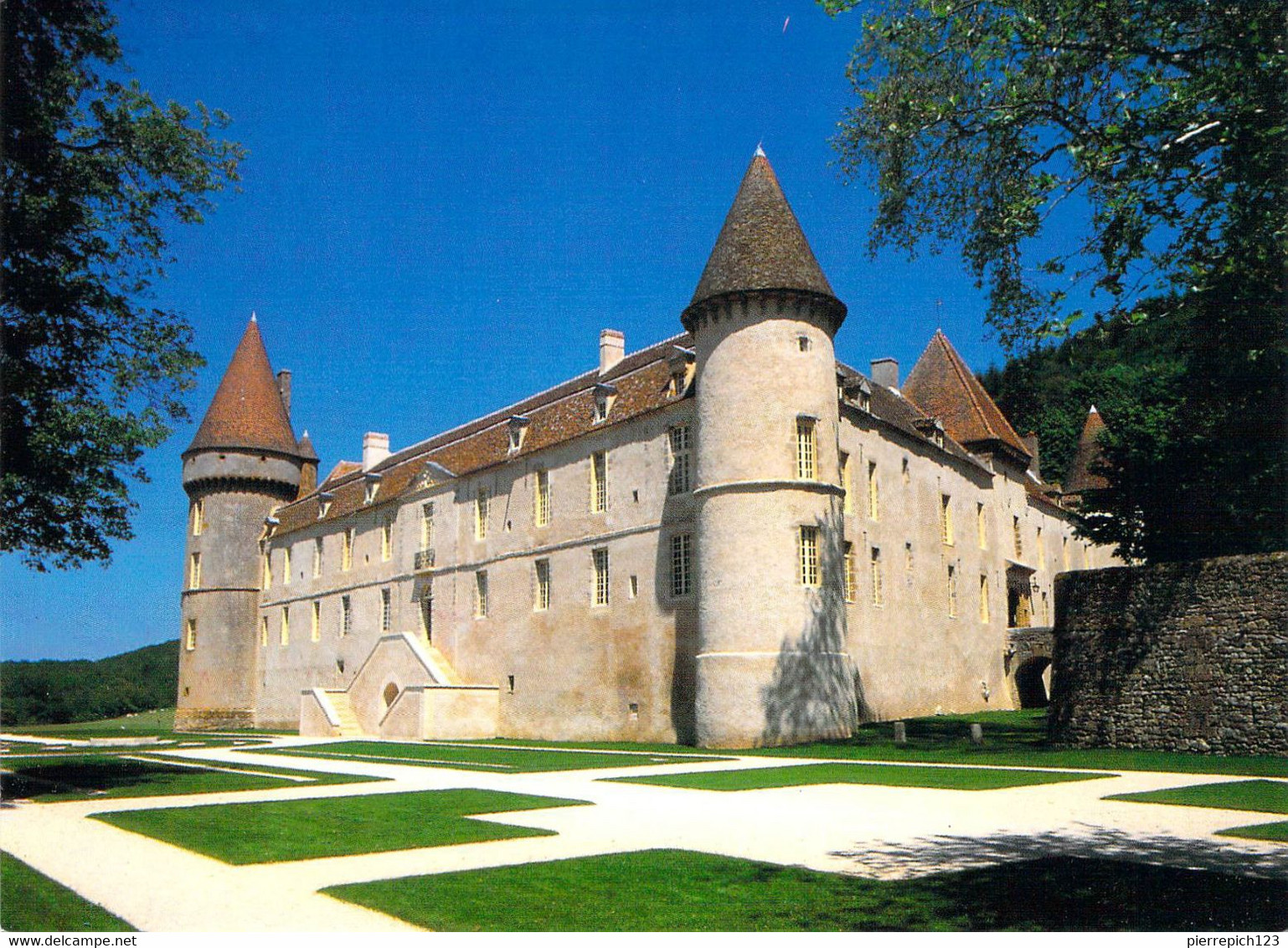 58 - Bazoches - Château - Façades Sud Et Ouest (avec Le Grand Escalier) - Bazoches