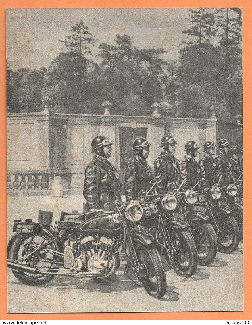 BELLE ILLUSTRATION DATÉE DE 1959 - 14,5 X 19 Cm - MOTO DE GENDARMERIE TRIUMPH (?) - GENDARME - Police & Gendarmerie