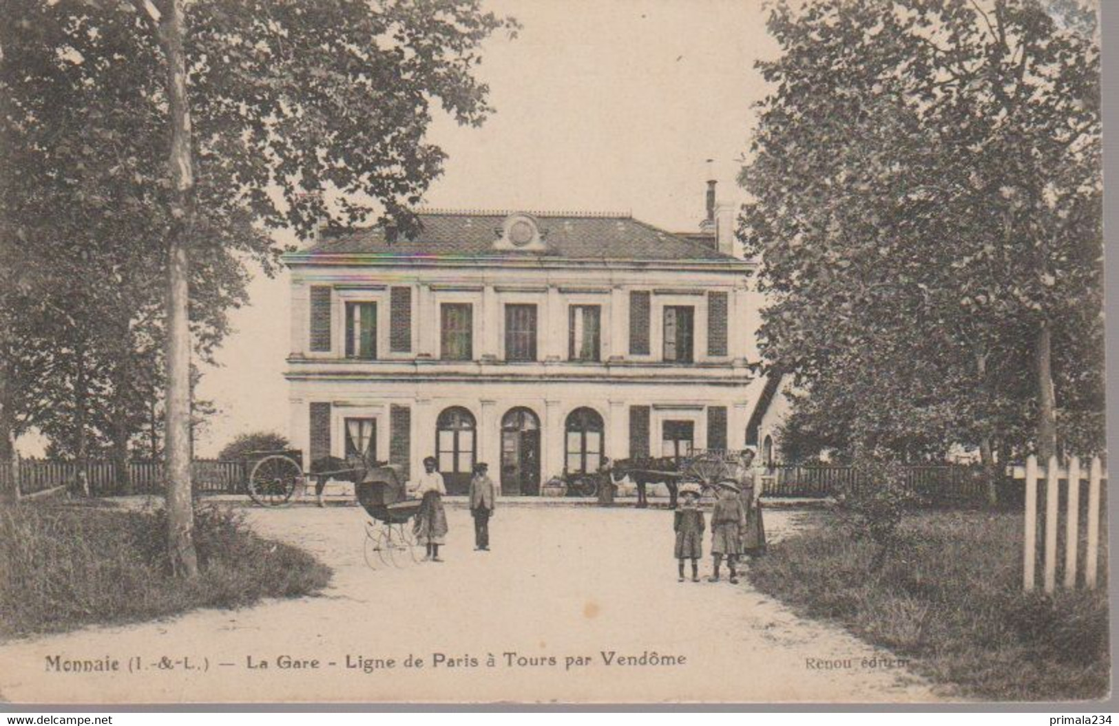 MONNAIE - LA GARE - Monnaie