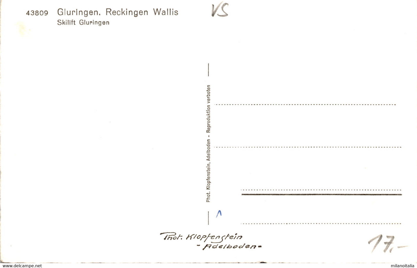 Gluringen - Reckingen, Wallis (43809) - Skilift Gluringen - Gluringen