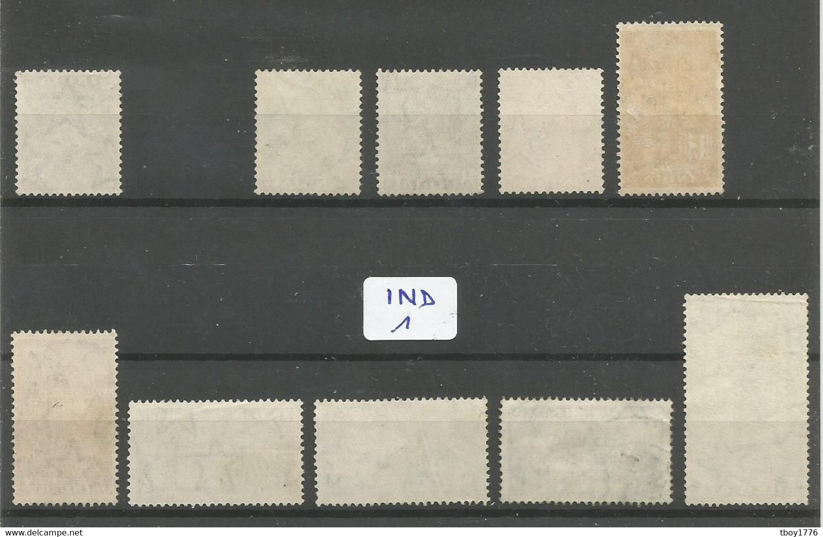 IND YT 7 à 22 ( Sauf 8/13/22 ) En Obl - Used Stamps