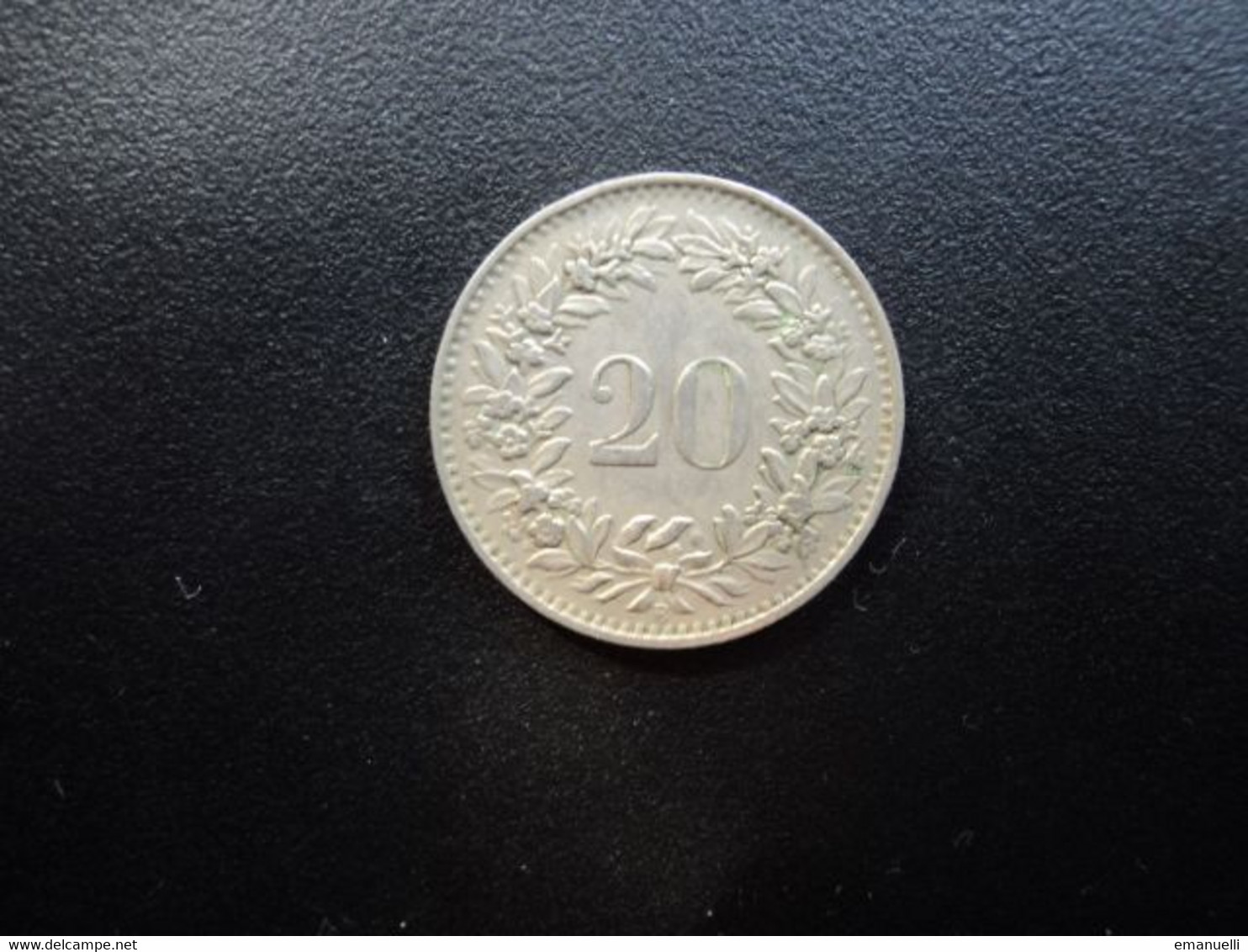 SUISSE : 20 RAPPEN   1943 B    KM 29a    TTB - 20 Centimes / Rappen