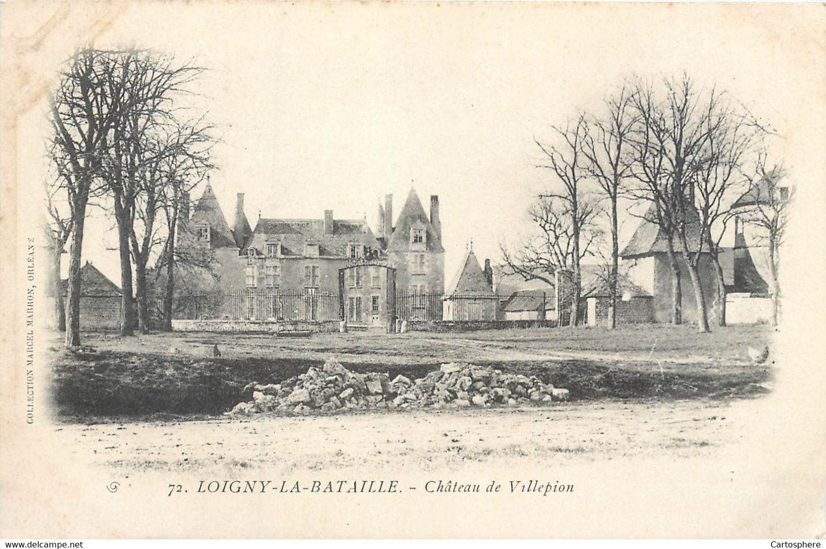 CPA 28 Eure Et Loir Loigny La Bataille Chateau De Villepion - Loigny
